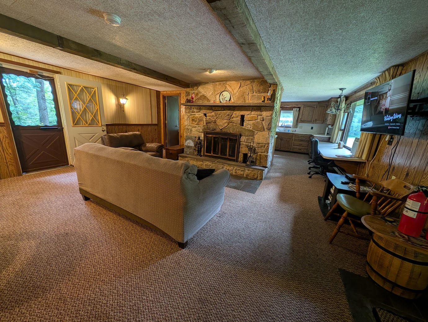 Ponderosa Fireplace