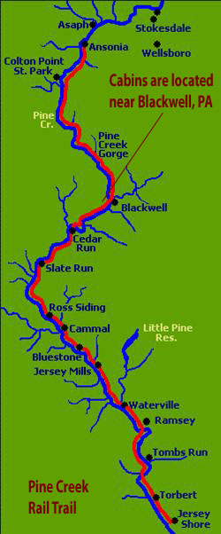 Rail Trail Map